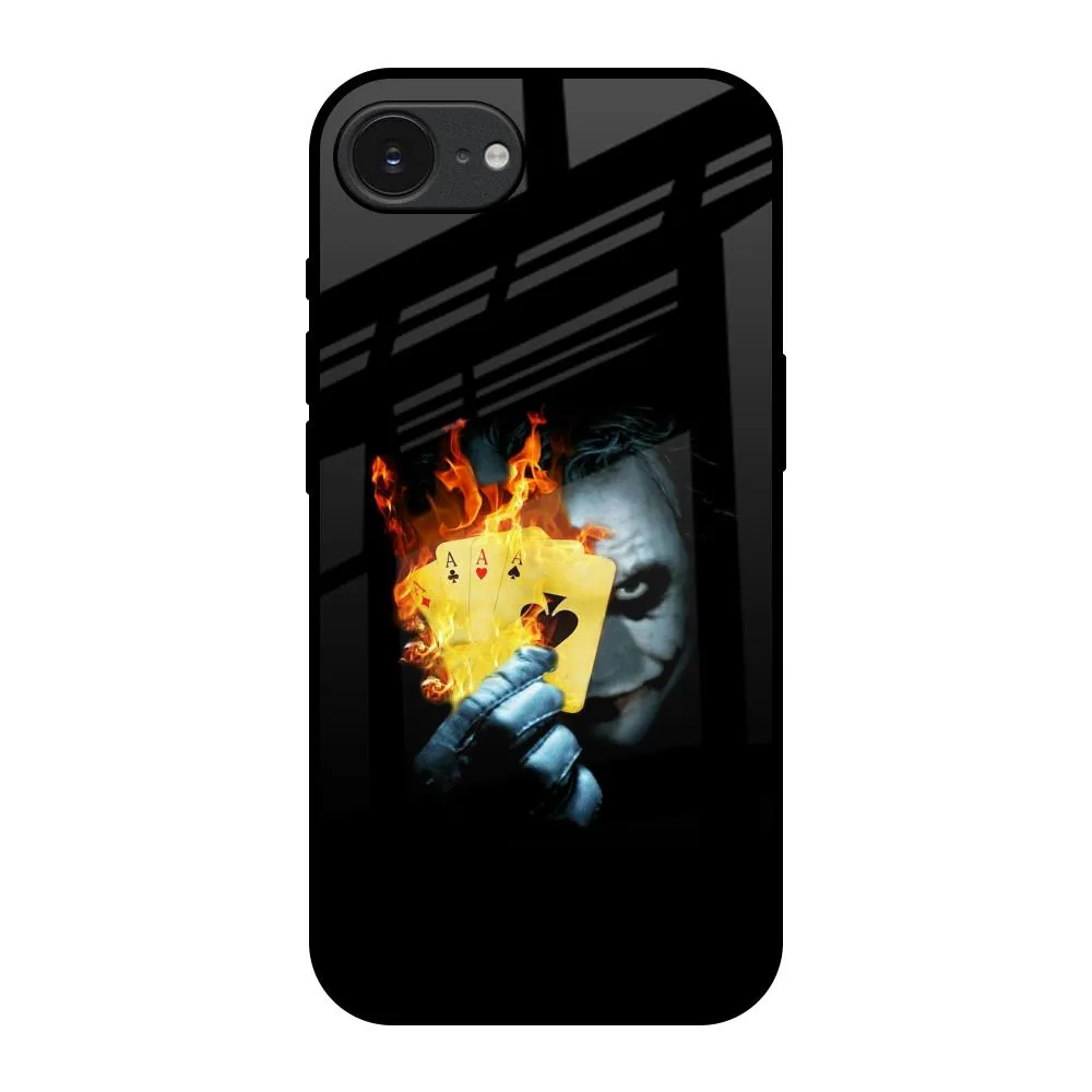 Light Design AAA Joker Glass Case for Apple iPhone 16e