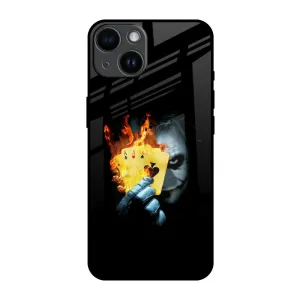 AAA Joker Glass Case for iPhone 14 Stylish grip High End Look