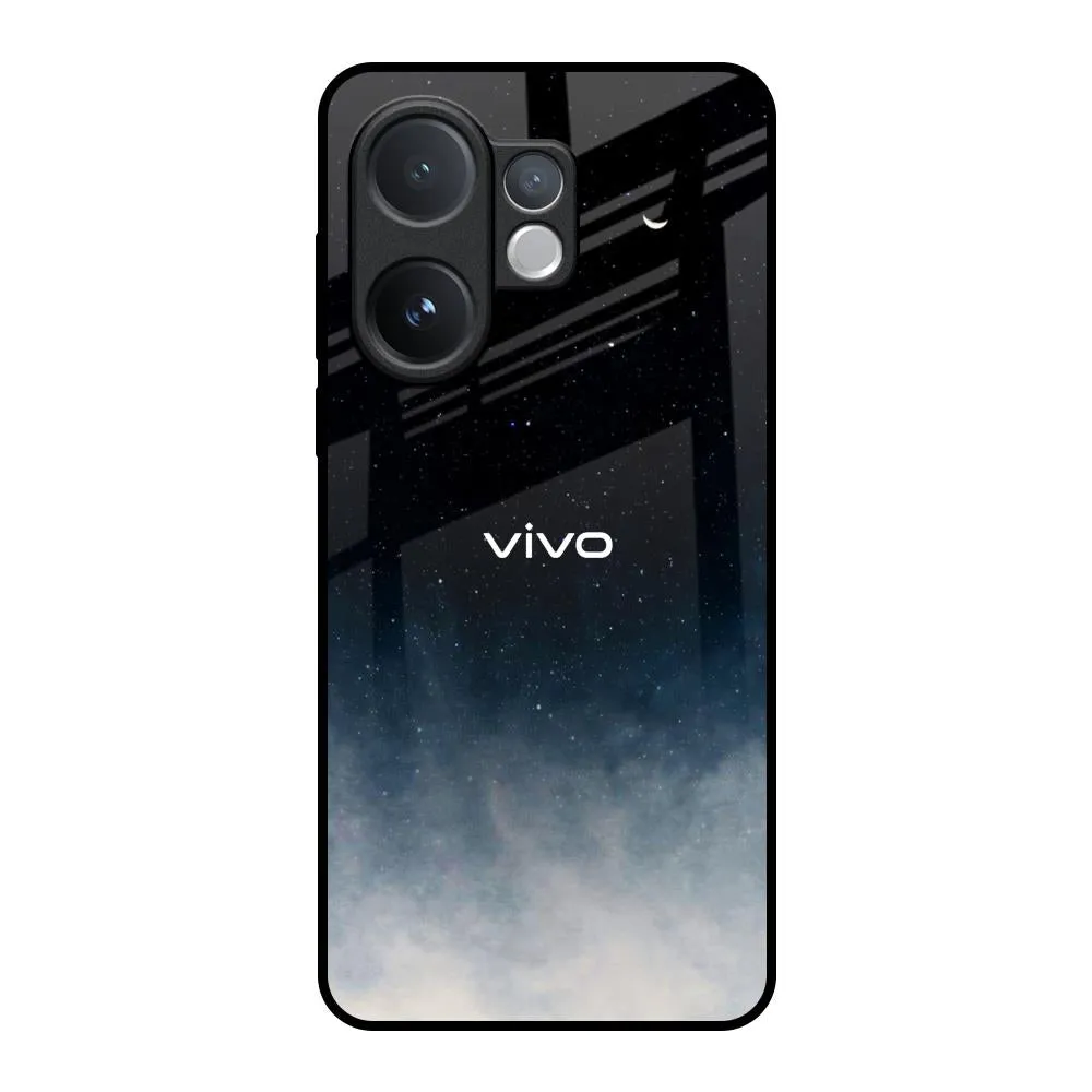 Polished Detail Aesthetic Sky Glass Case for Vivo V60 5G