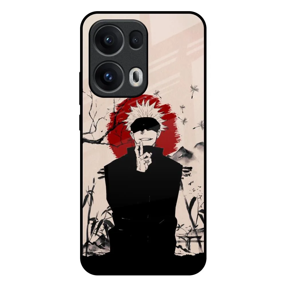 dust protection Manga Series Glass Case for Oppo Reno13 Pro 5G