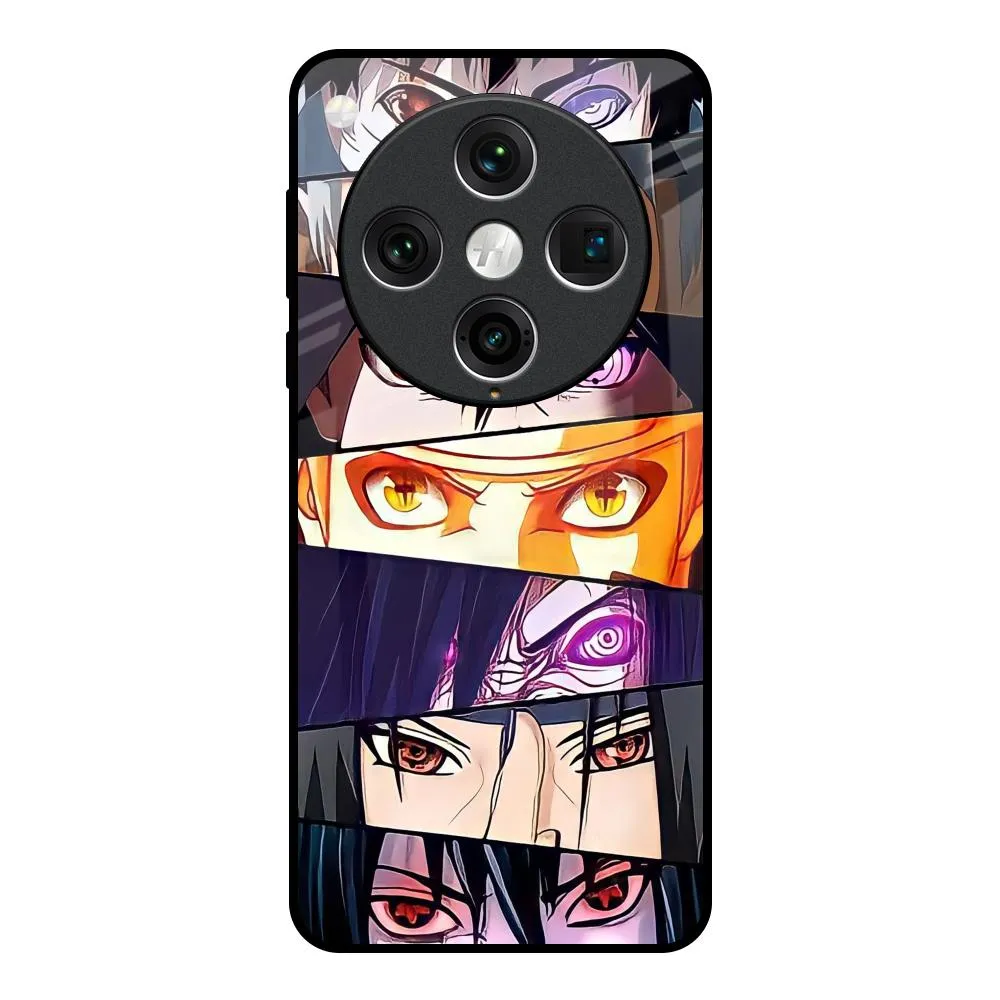 Anime Eyes Glass Case for Oppo Find x8 Pro Urban Accessory Hybrid Build