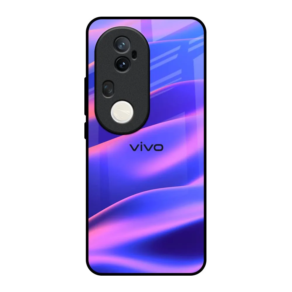 Colorful Dunes Glass Case for Vivo T4 Ultra 5G Hybrid Finish Texture