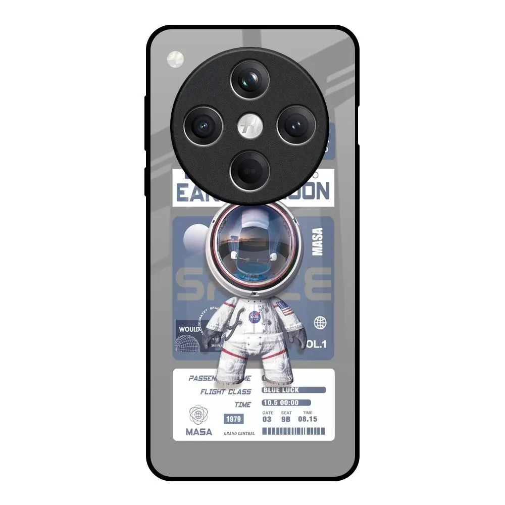 Space Flight Pass Glass Case for Oppo Find X8 5G Comfort Fit Edge Premium Build Layer