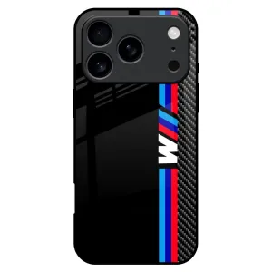 Everyday Protection Minimal Frame Automotive Art Glass Case for iPhone 17 Pro Max