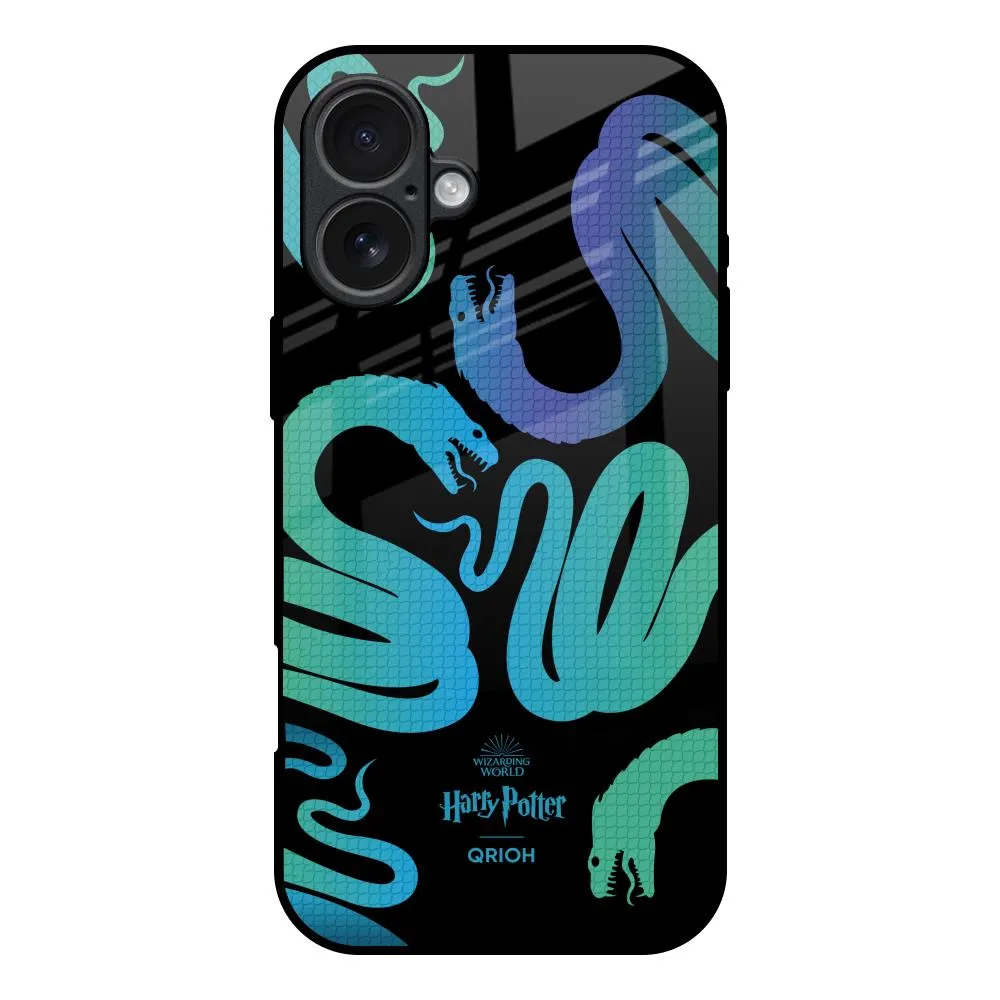 Smooth Shield Basilisk Glass Case for iPhone 17