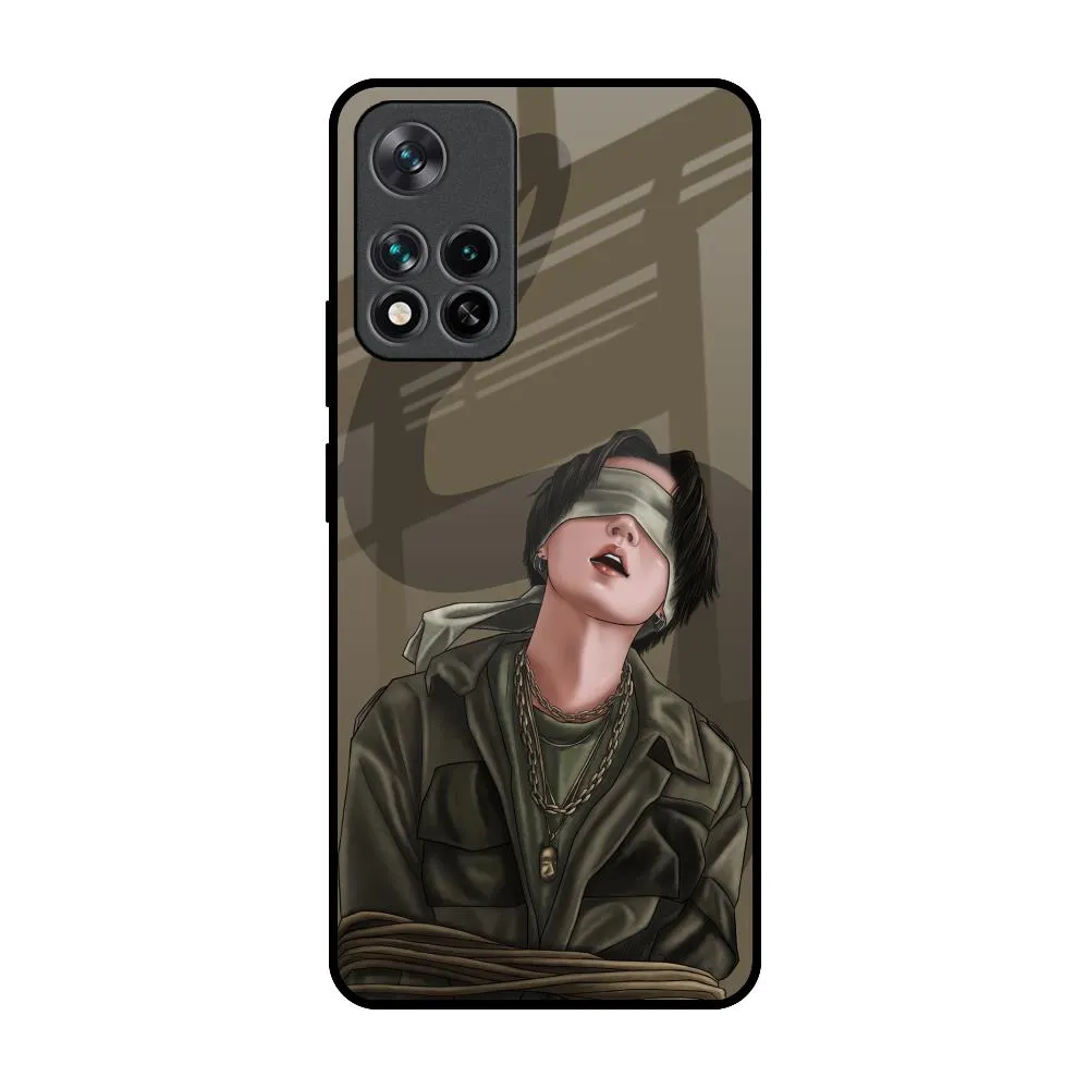 Magnetic Mount Blind Fold Glass Case for Mi 11i