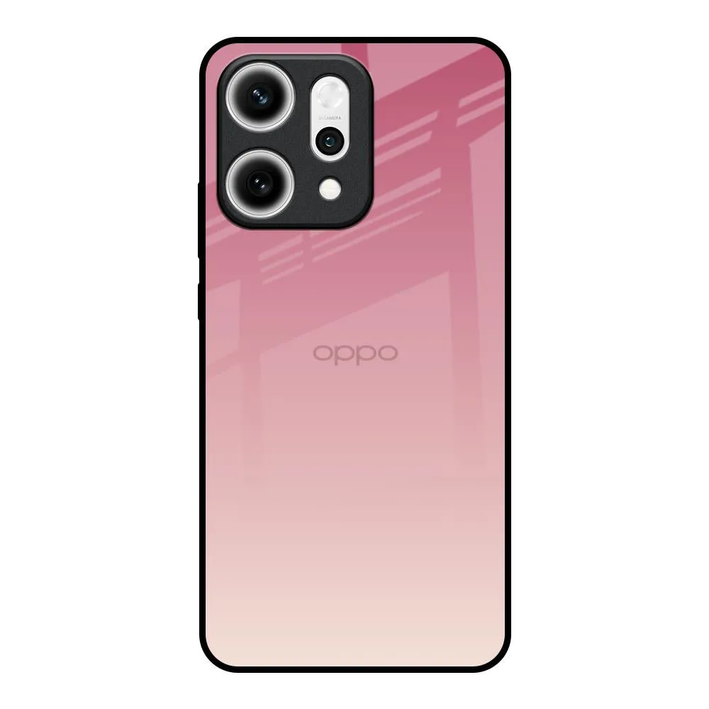 Light Protection Blooming Pink Glass Case for Oppo Reno14 5G