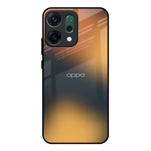 Creative Style Vivid Coloration Blurry Art Glass Case for Oppo Reno14 Pro 5G