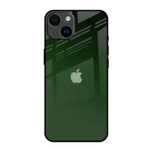Deep Forest Glass Case for iPhone 14 Glossy surface Anti glare