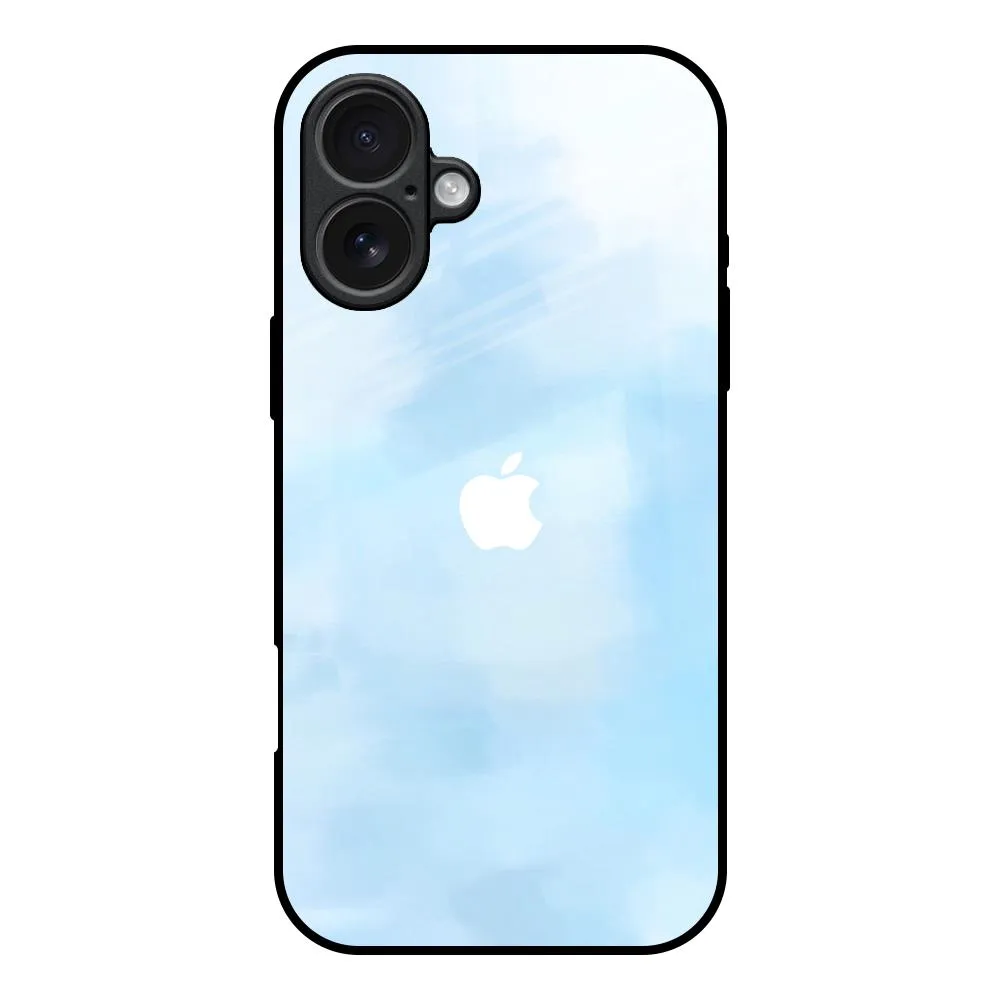 Bright Sky Glass Case for iPhone 17 Marble Texture