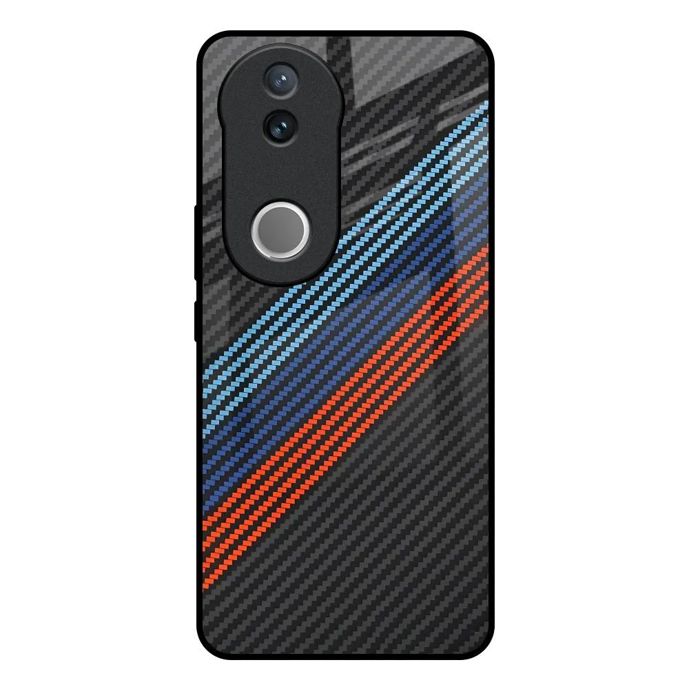 Carbon Inspired Glass Case for IQOO Z10R 5G Impact shield