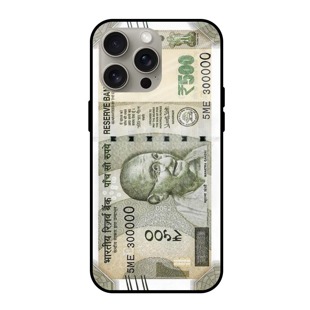 Soft Layer Slim Profiled Cash Mantra Glass Case for iPhone 15 Pro Max