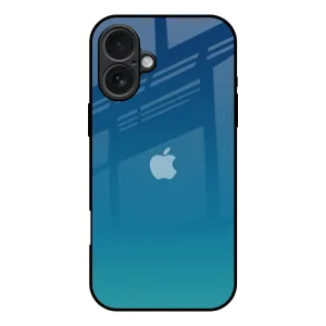 Celestial Blue Glass Case For iPhone 17 Strong material