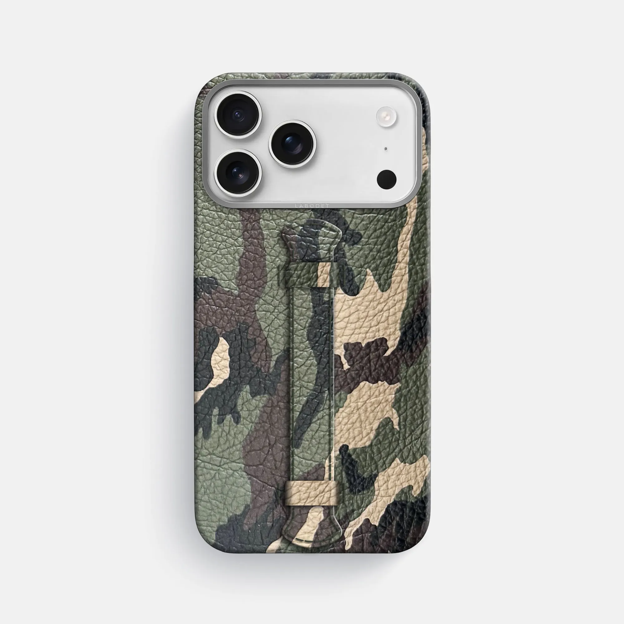 Minimalist Aesthetic Center Handle For iPhone 17 Pro Max In Calf