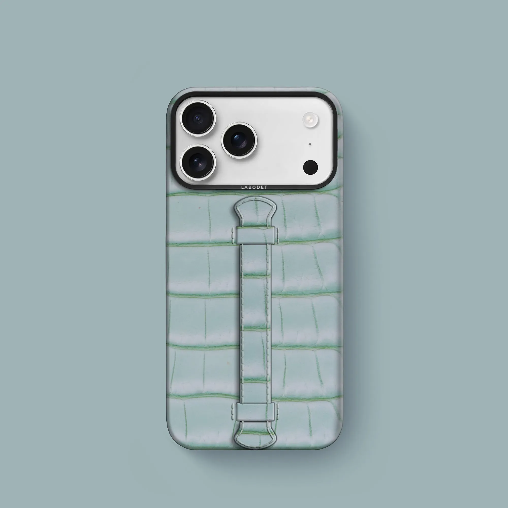 Smooth Form Center Handle Mint Gum For iPhone 17 Pro In Alligator