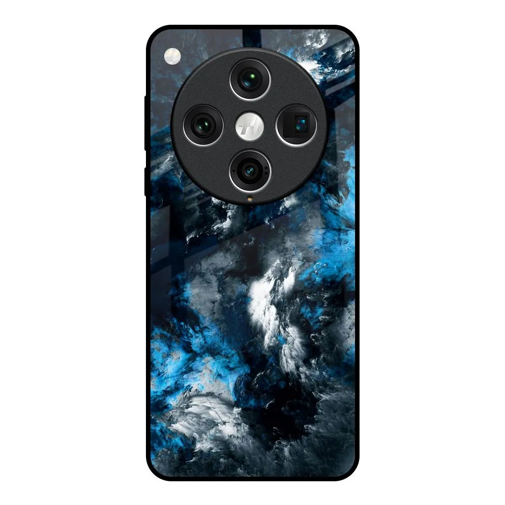 Cloudy Dust Glass Case for Oppo Find x8 Pro Rugged Feel