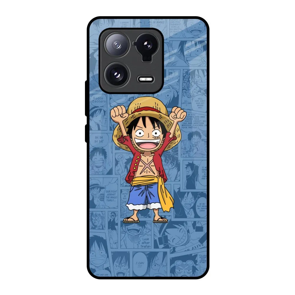 Chubby Anime Glass Case for Mi 13 Pro Urban Fashion