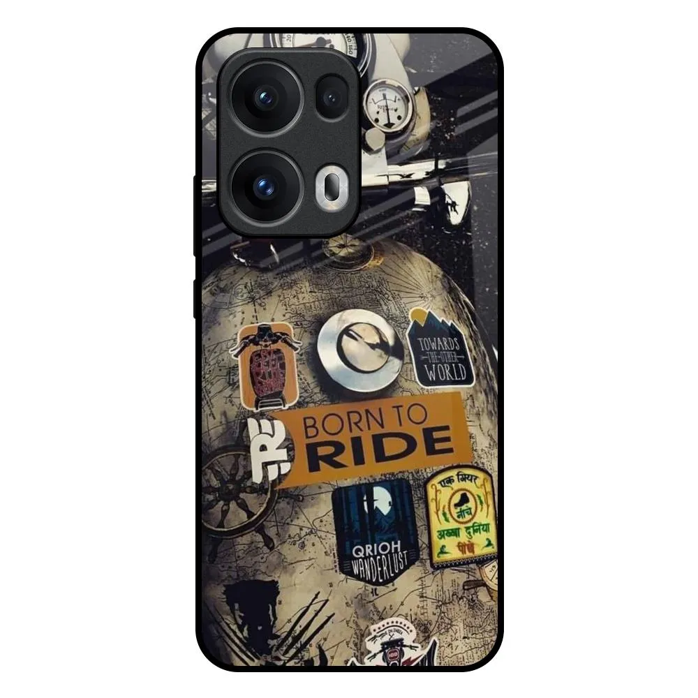 Matte Feel Ride Mode On Glass Case for Oppo Reno13 Pro 5G