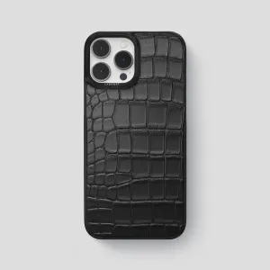Classic Case For iPhone 14 Pro Max In Alligator Compact Build Protective Design Texture