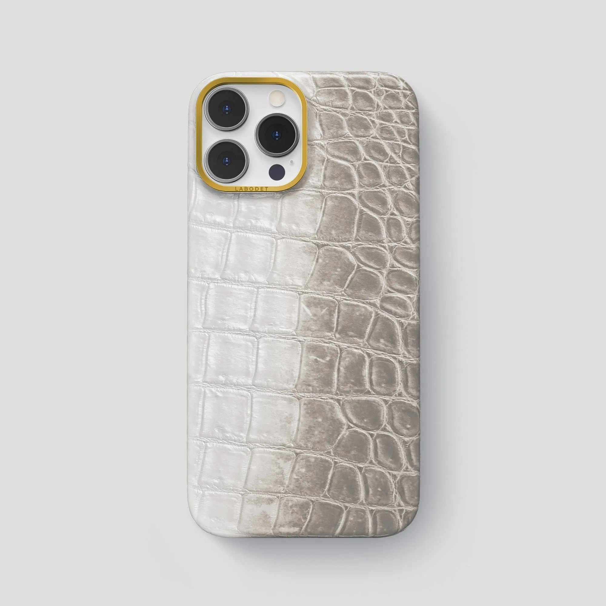 Classic Case For iPhone 14 Pro Max In Himalayan Crocodile premium design Clear Pattern