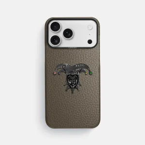 Strong Grip Scratch Resistant Classic Case With Carbon Joker For iPhone 17 Pro Max In Calf