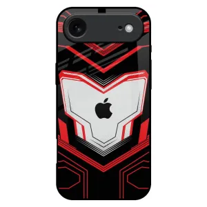 Creative Artwork Gloss Surface Quantum Suit Glass Case For iPhone 17 Air