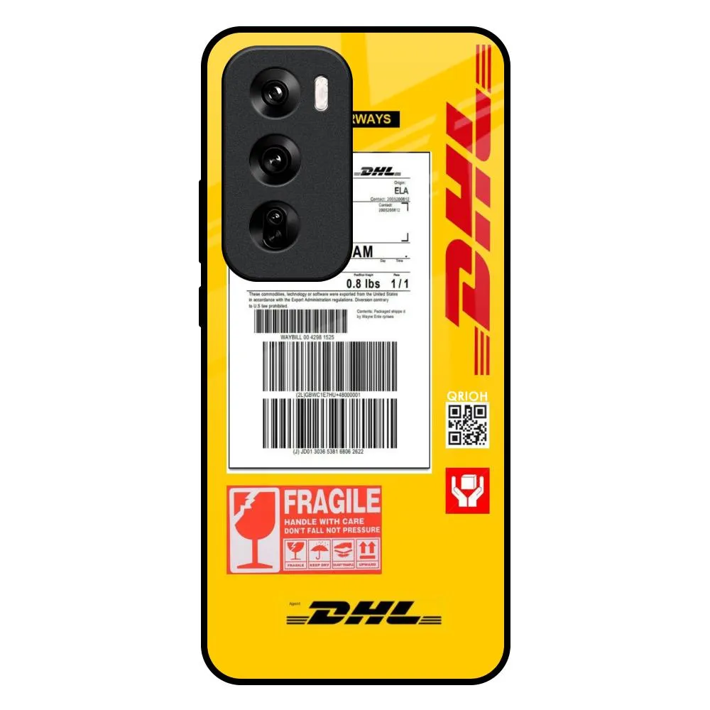 Minimal Style Express Worldwide Glass Case For Oppo Reno 12 5G