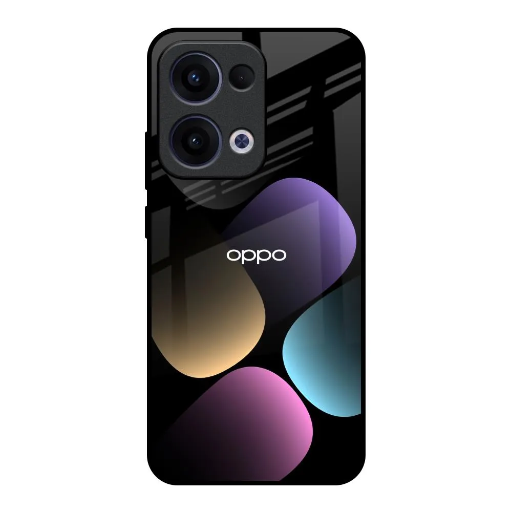 Color Icon Glass Case for Oppo Reno13 5G Soft Touching Protective Detail