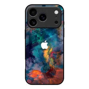 Premium Pattern Design Colored Storm Glass Case for iPhone 17 Pro