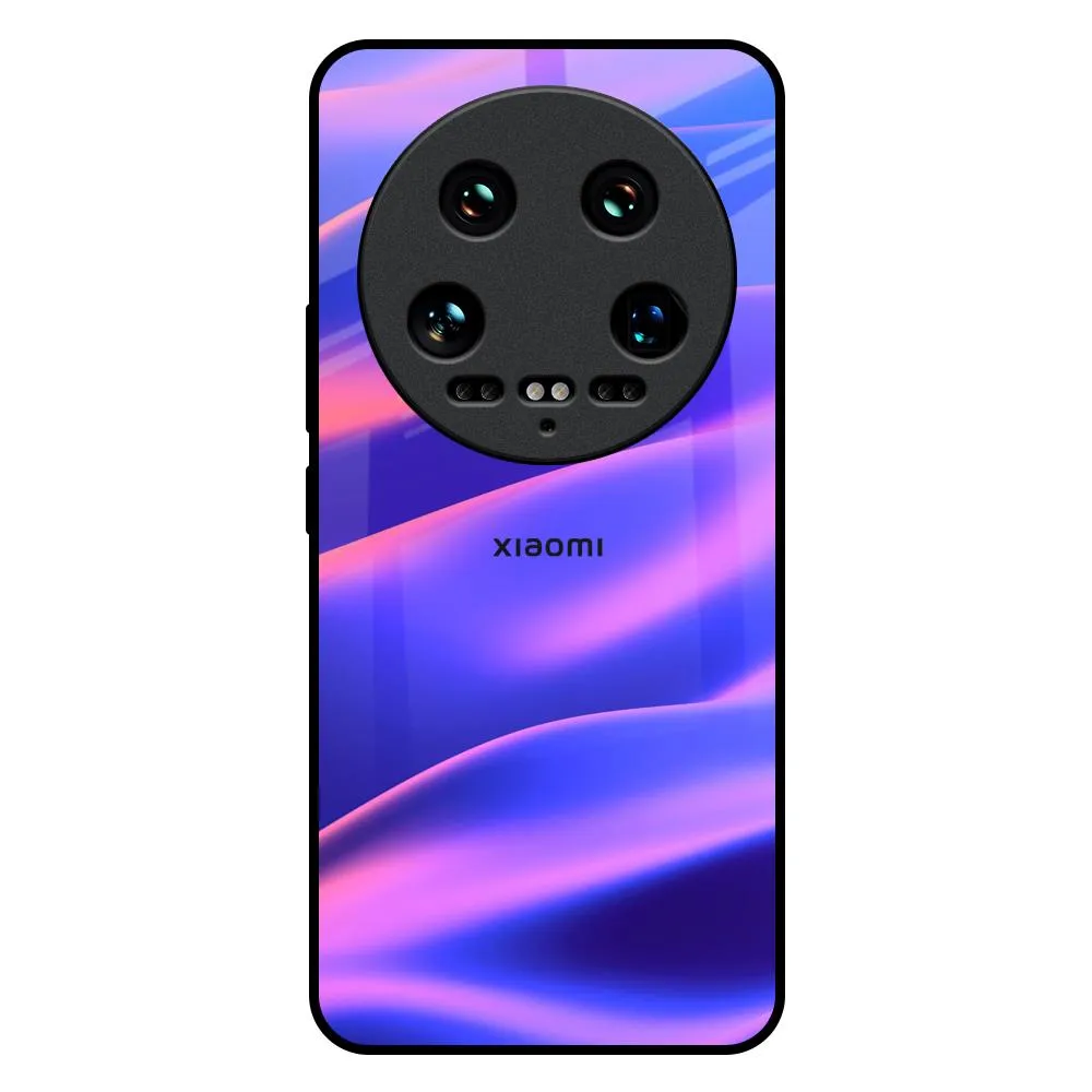 Colorful Dunes Glass Case for Mi 14 Ultra 5G Creative Pattern Color Pattern