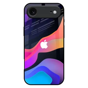 slim fit Edge Shield Colorful Fluid Glass Case for iPhone 17 Air