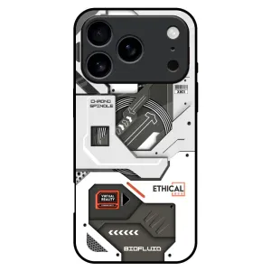 Explore Circuit Glass Case for iPhone 17 Pro Max Non Slip