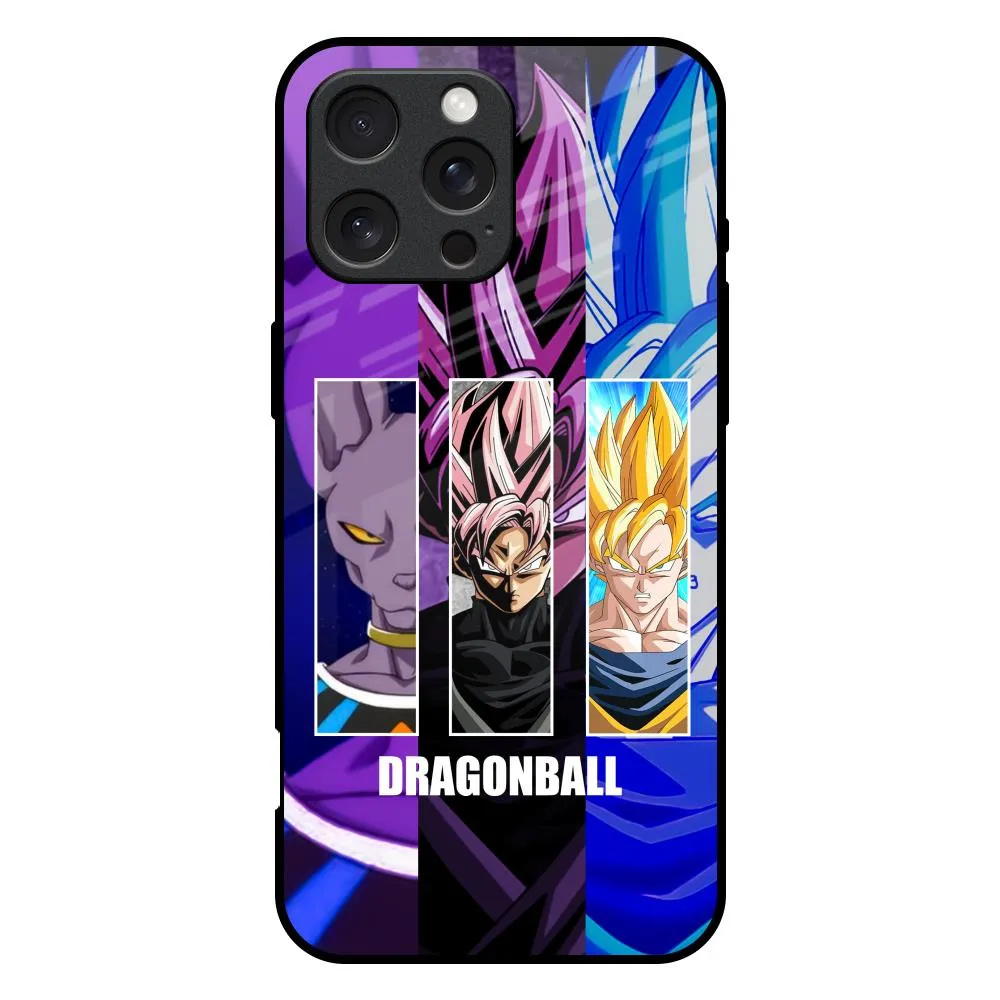 Drop Protection DGBZ Glass Case for iPhone 16 Pro Max