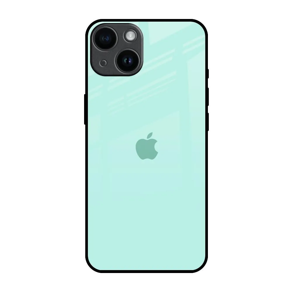 Teal Glass Case for iPhone 14 Versatile Accessory