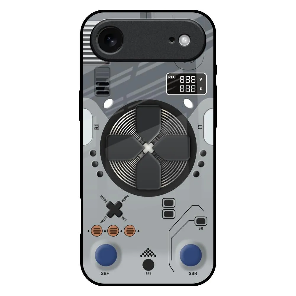 Rugged Design Clean Texture Gaming Gear Glass Case for iPhone 17 Air