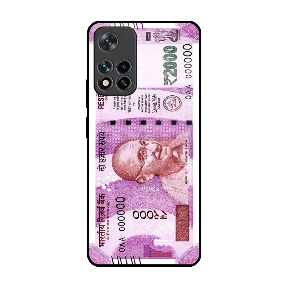 Stock Out Currency Glass Case for Mi 11i Compact Structure