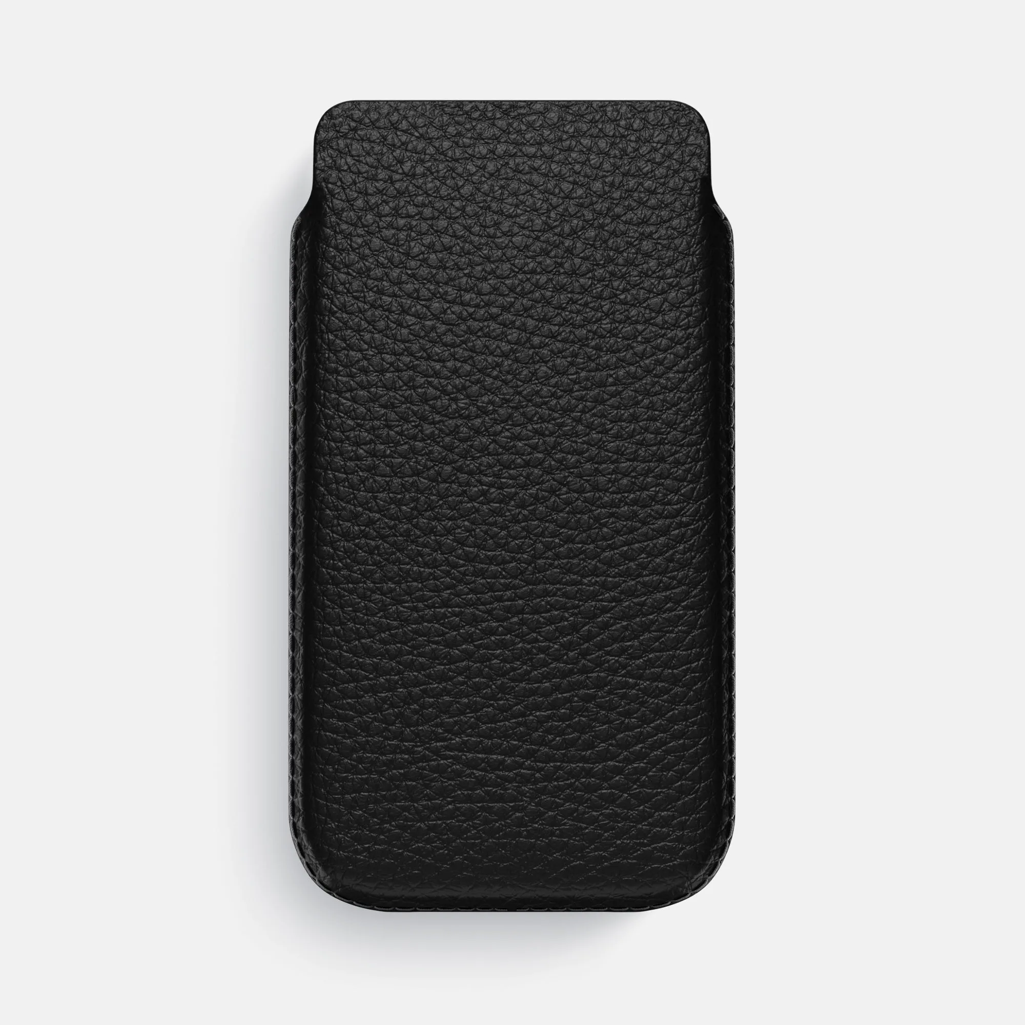 Pouch Case For iPhone 17 Pro Max In Calf Ergonomic form Flexible Pattern Texture