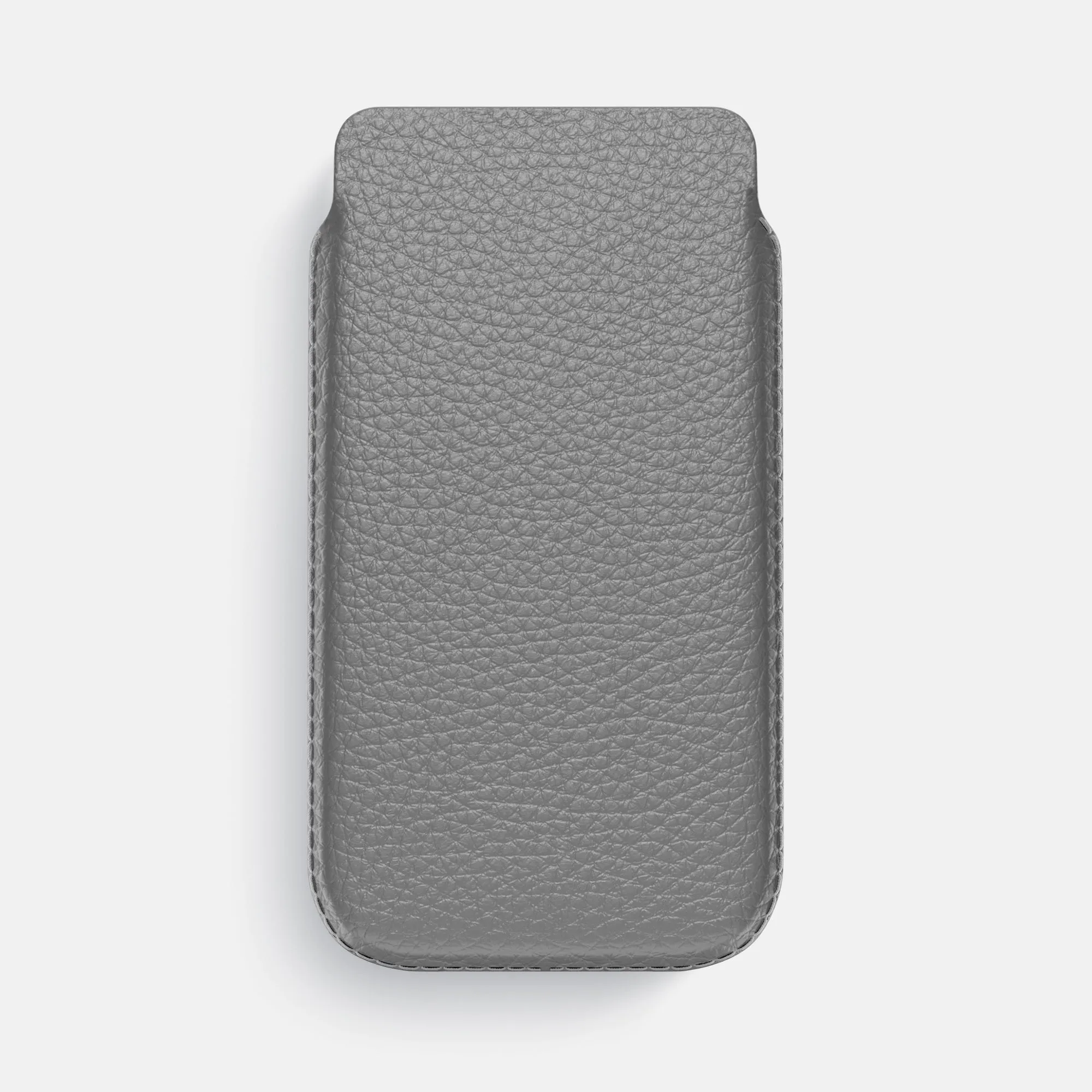 Luxury Detail Texture Pouch Case For iPhone 17 Pro Max In Calf