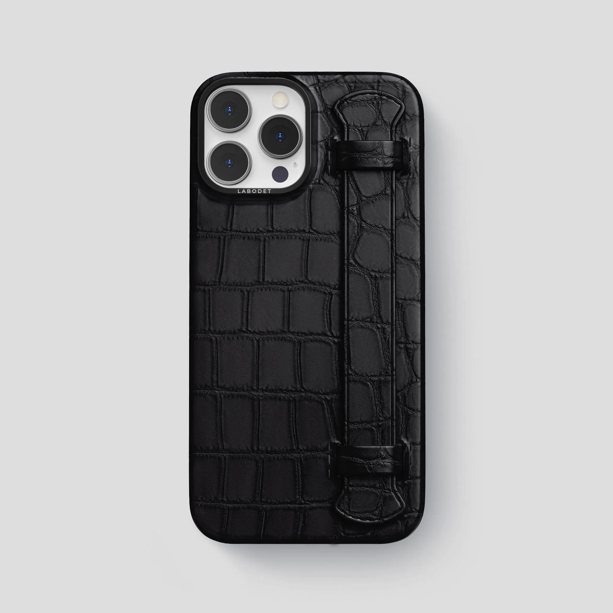 Handle Case For iPhone 14 Pro Max In Alligator Refined Pattern