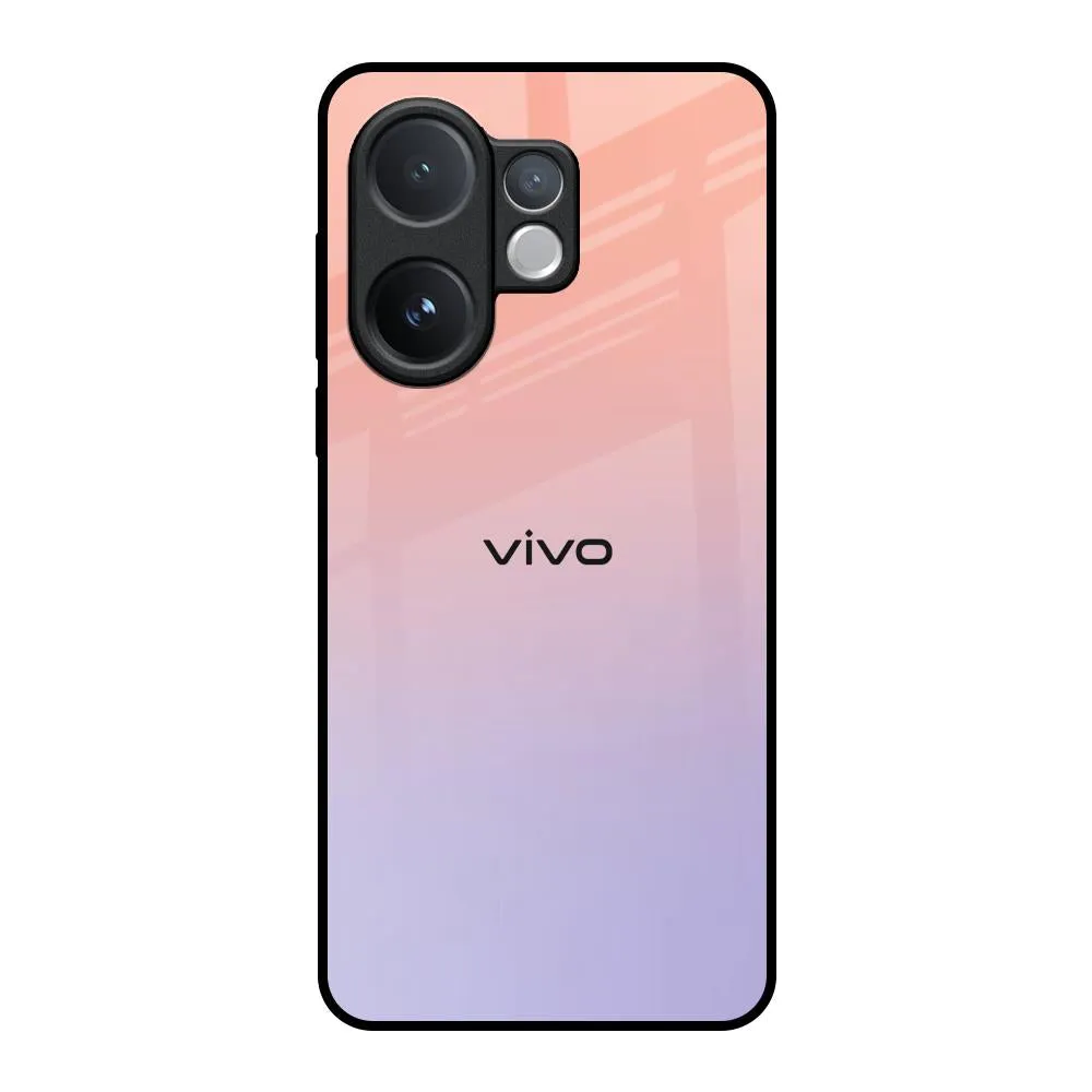 Smooth Pattern Dawn Gradient Glass Case for Vivo V60 5G