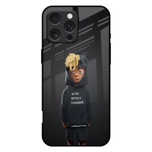 Transparent Shell Dishonor Glass Case for iPhone 16 Pro Max