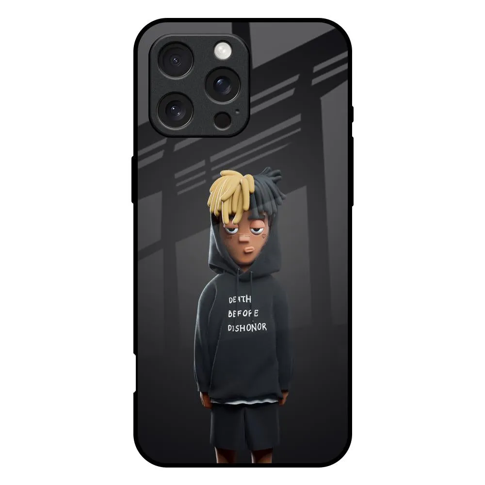 Transparent Shell Dishonor Glass Case for iPhone 16 Pro Max