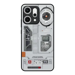 Classic Finish Plasma Shield Glass Case for Oppo Reno14 5G