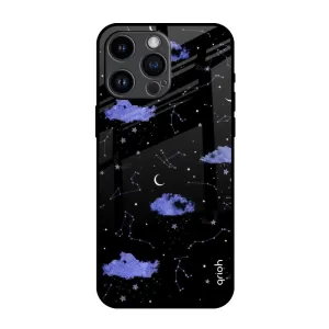 Constellations Glass Case for iPhone 14 Pro Max Vivid Coloration