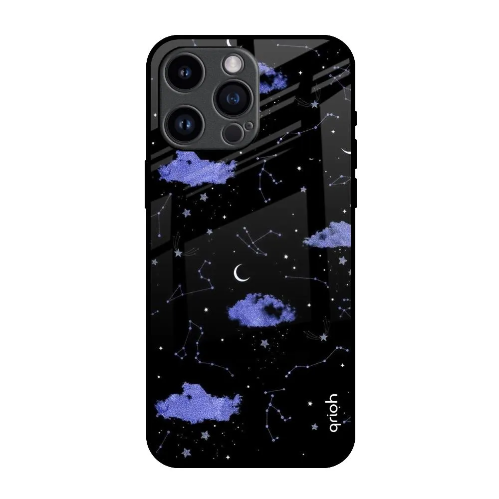 Constellations Glass Case for iPhone 14 Pro Max Vivid Coloration