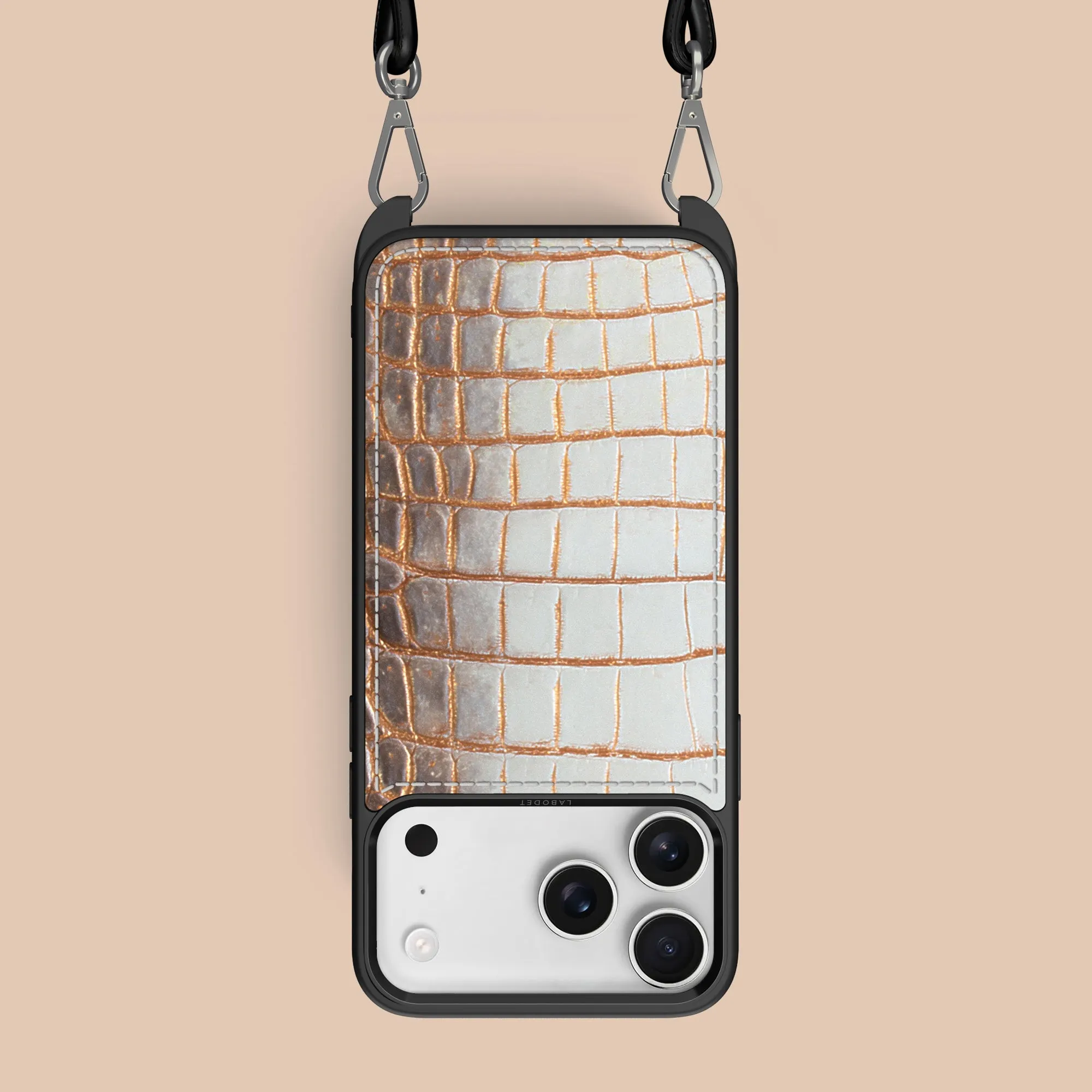 Crossbody Sport Case 1/1 Aztec For iPhone 17 Pro Max In Himalayan Crocodile Matte Shield Layer