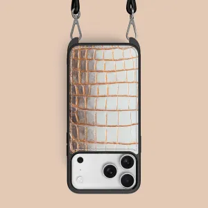 Crossbody Sport Case 1/1 Aztec For iPhone 17 Pro Max In Himalayan Crocodile Matte Shield Layer