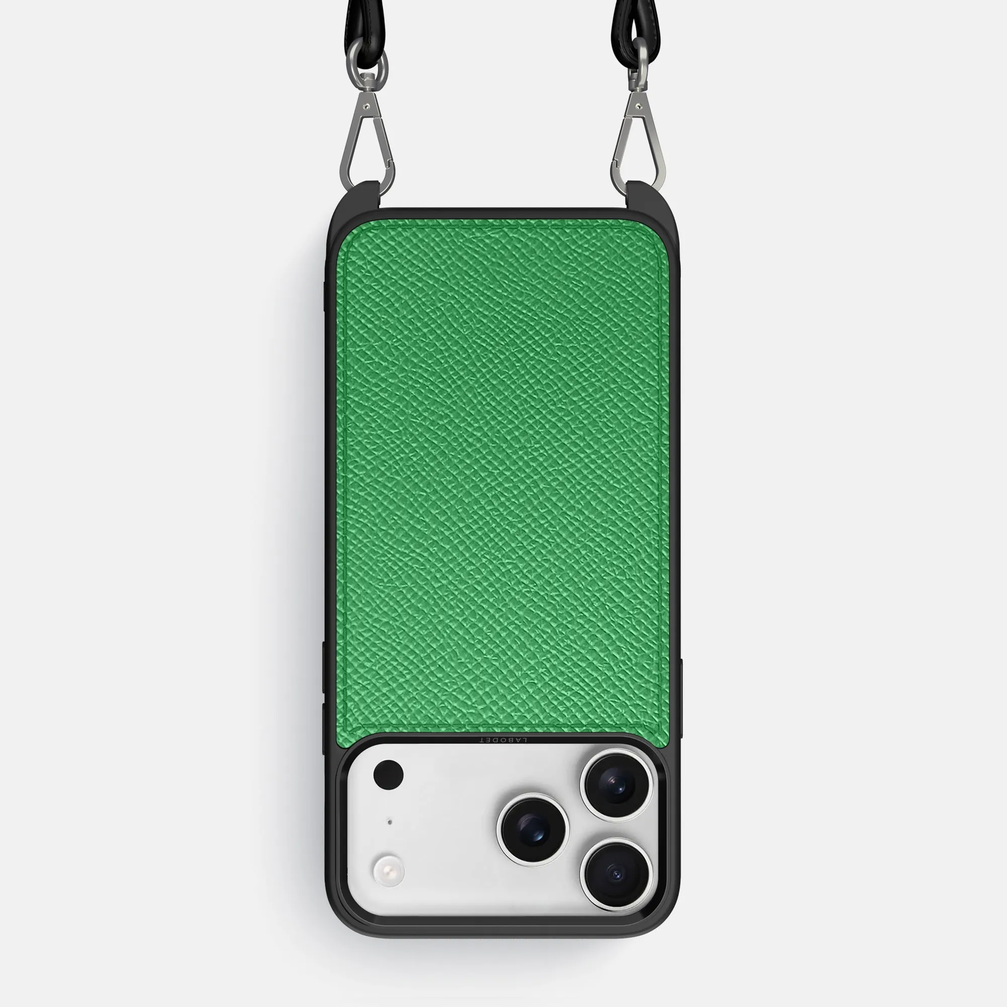 Sleek Detail Crossbody Sport Case For iPhone 17 Pro Max In Epsom-Style Calf