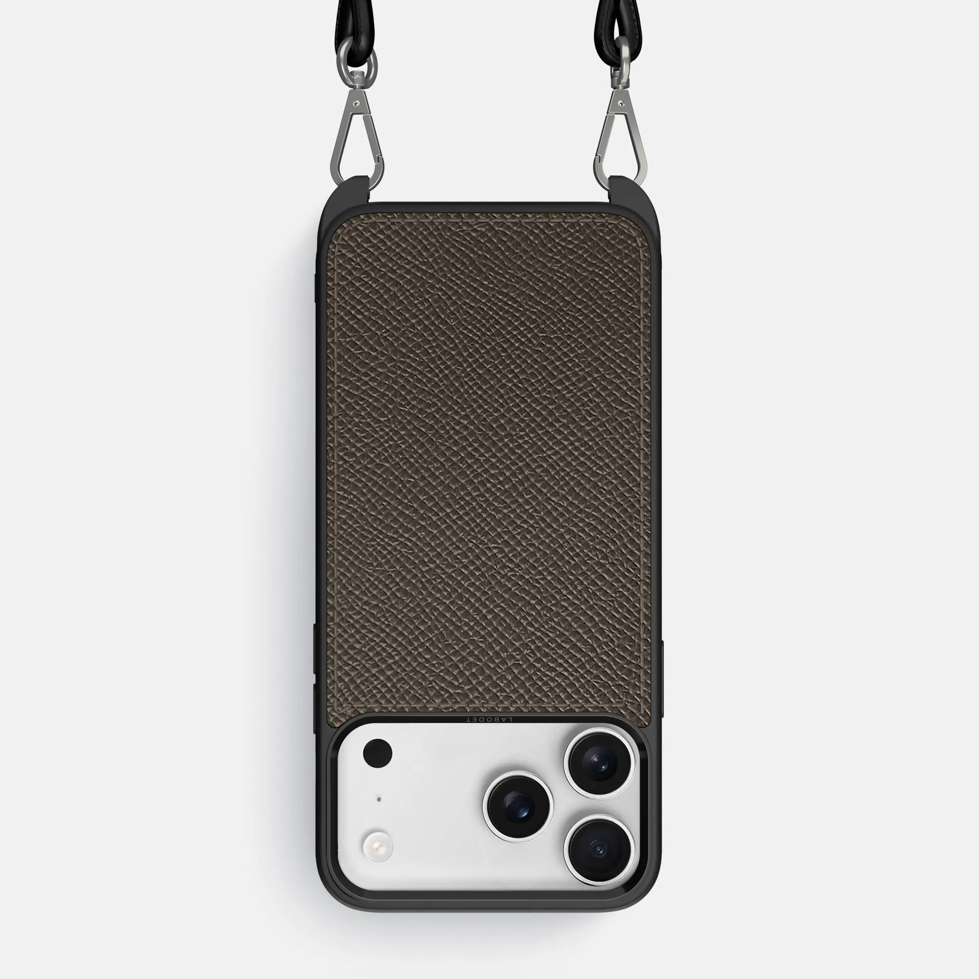 Crossbody Sport Case For iPhone 17 Pro Max In Epsom-Style Calf Scratch Barrier