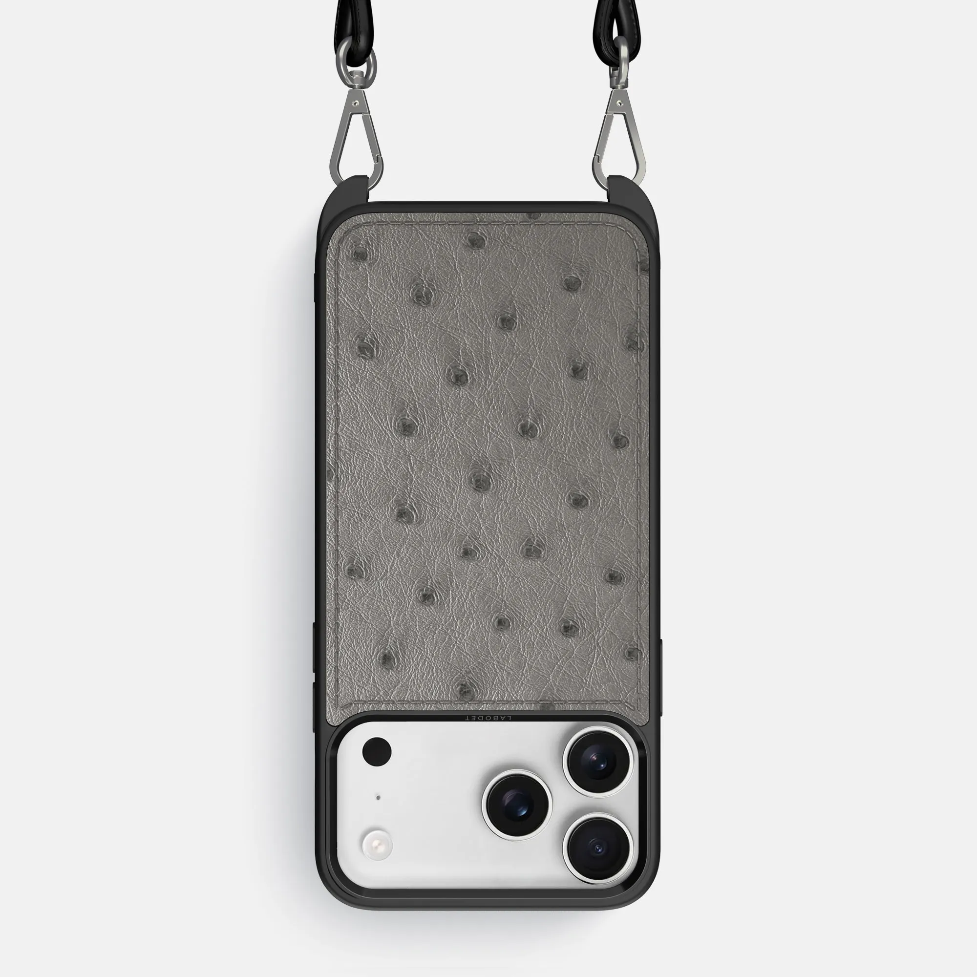 Strong Frame Crossbody Sport Case For iPhone 17 Pro Max In Ostrich